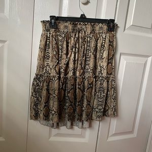 STIDY Stretch skirt, animal, print